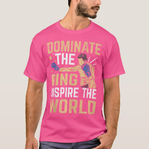 Camiseta Dominar El Anillo Inspira Al Mundo Muay Thai