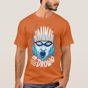 Camiseta Dominar o ahogar Guay Nadar deportes de waterpolo