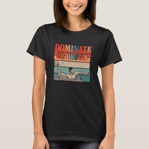 Camiseta Dominar O Ahogar Vintage Waterpolo Sport Player