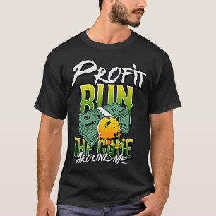 Camiseta Dominar tu mercado con ganancias ejecutar el juego