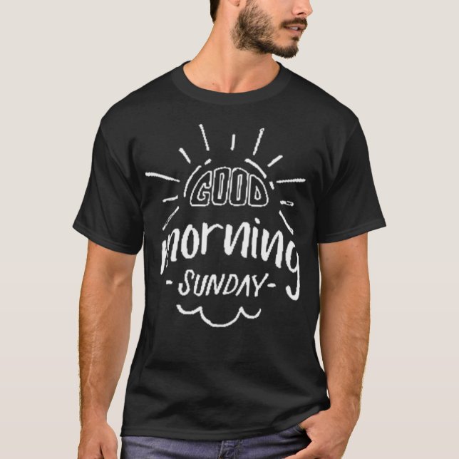 Camiseta Domingo Buenos días (Anverso)