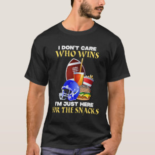 Camiseta Domingo de fútbol no me importa quién me gane aquí