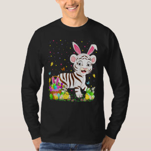 Camiseta Domingo de Pascua de Huevo de Conejo de Pascua