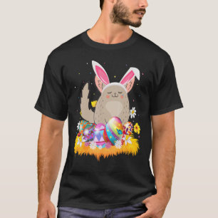Camiseta Domingo de Pascua de Huevo de Pascua Cute Chinchil