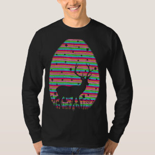 Camiseta Domingo de Pascua de Huevos de Semana Santa Retro