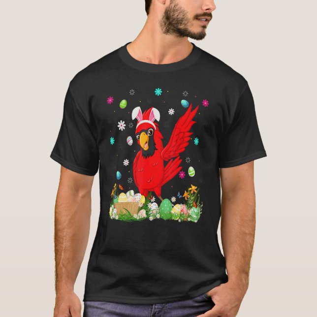 Camiseta Domingo de Pascua del Cardenal de Huevo de Pascua (Anverso)