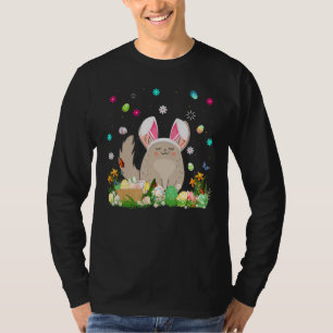 Camiseta Domingo de Pascua del Huevo de Pascua Chinchilla