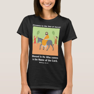 Camiseta Domingo de Ramos Hosanna al hijo de David 3