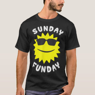 Camiseta Domingo (Día del Sol) Divertido (Día de Diversión)