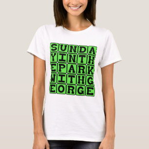 Camiseta Domingo en el parque con George
