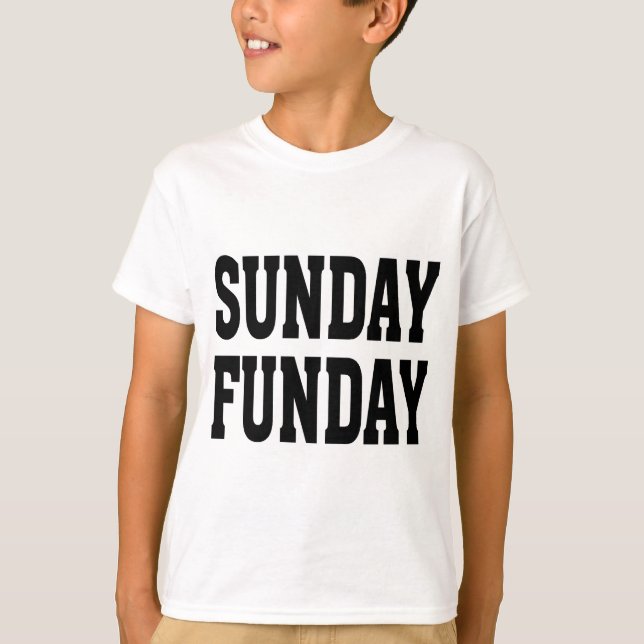 Camiseta Domingo Funday (Anverso)