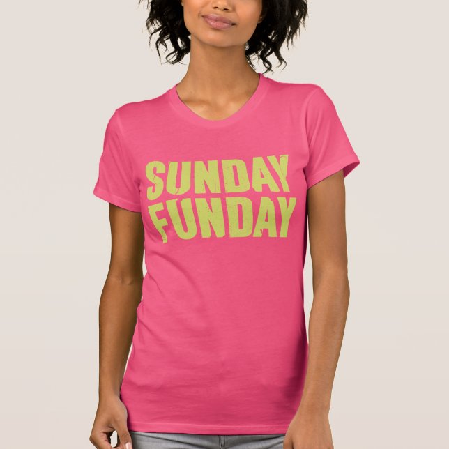 Camiseta Domingo Funday (Anverso)