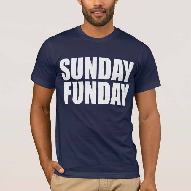 Camiseta ¡Domingo Funday! (Anverso)