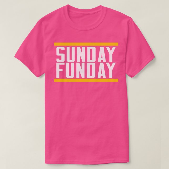 Camiseta Domingo Funday 1 (Diseño del anverso)