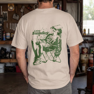 Camiseta Domingo Perezoso Relajación Vintage