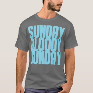Camiseta Domingo Sangriento azul