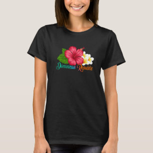 Camiseta Dominica Vacaciones Flor Tropical Hibiscus