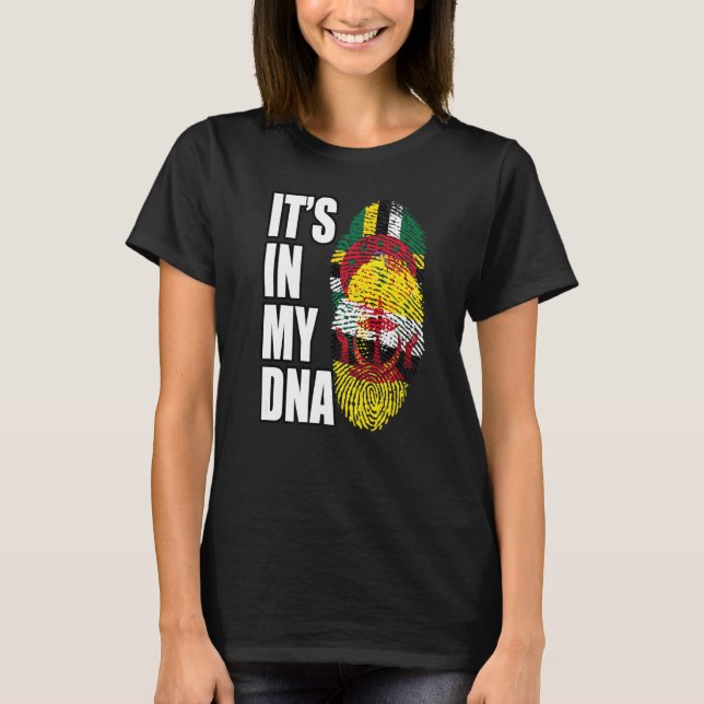 Camiseta Dominica Y Brunéi Mezclan El Patrimonio De La Band (Anverso)
