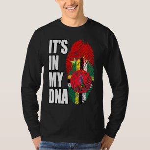 Camiseta Dominica Y China Mezclan Patrimonio De La Bandera 