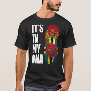 Camiseta Dominica Y Montenegro Mezclan Bandera Del Patrimon