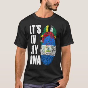 Camiseta Dominica Y Nicaragua Mezclan Patrimonio De La Band