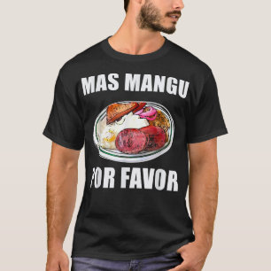 Camiseta Dominican Flag RD Dominican Republic Food Mangu Pl