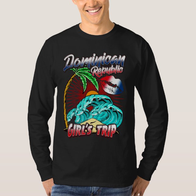 Camiseta Dominican Republic Girls Trip Weekend Group Matchi (Anverso)