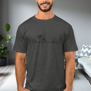 Camiseta Dominican Republic T-shirt, Dominican flag T-shirt