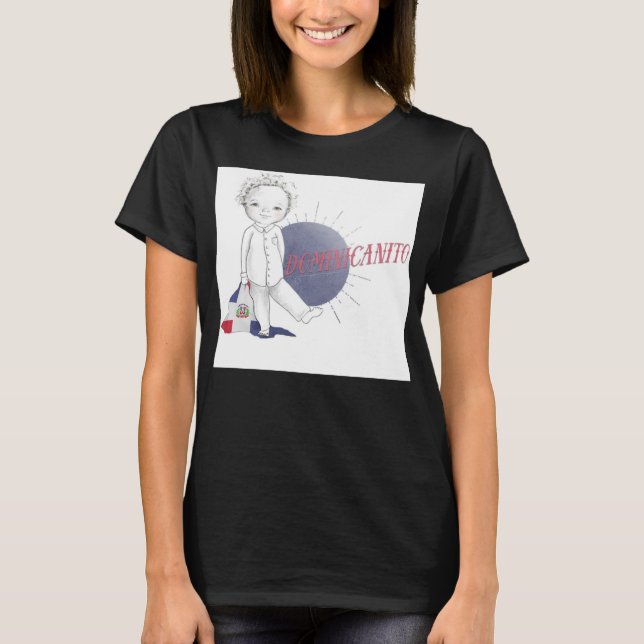 Camiseta Dominicanito Raglan Shirt (Anverso)