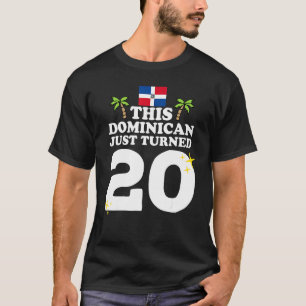 Camiseta Dominicano 20 años
