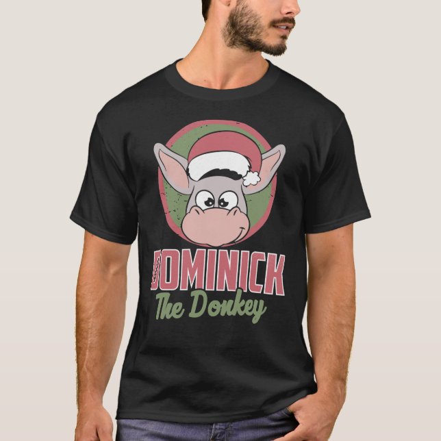 Camiseta Dominick El Clásico De Los Navidades Italianos Del (Anverso)