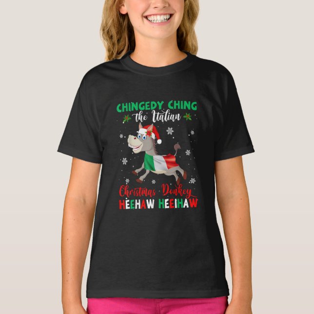 Camiseta Dominick Los Navidades Burkey-El Burro Italiano Ch (Anverso)
