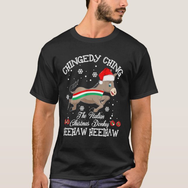 Camiseta Dominick Los Navidades Donkey El Donkey Italiano C (Anverso)