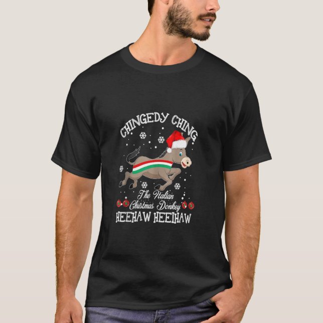 Camiseta Dominick Los Navidades Donkey El Donkey Italiano C (Anverso)
