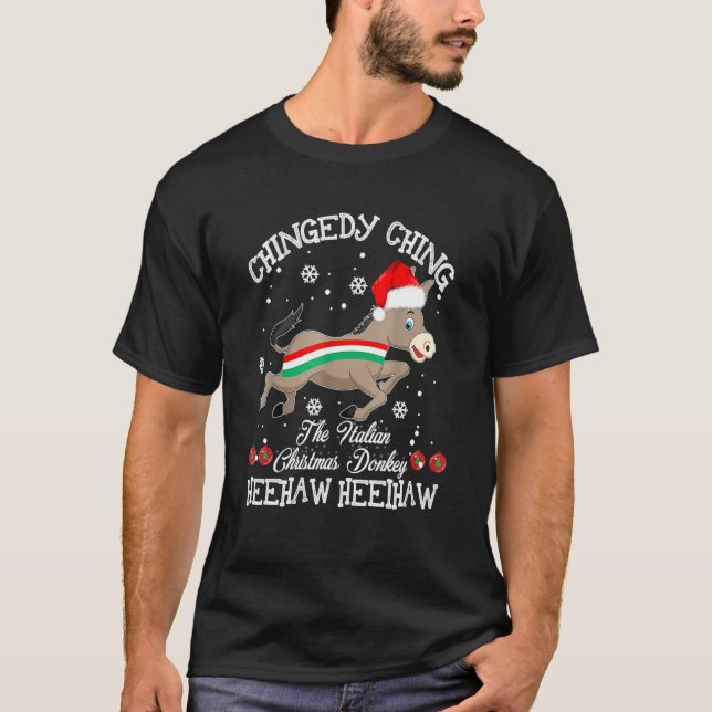 Camiseta Dominick Los Navidades Donkey El Donkey Italiano C (Anverso)