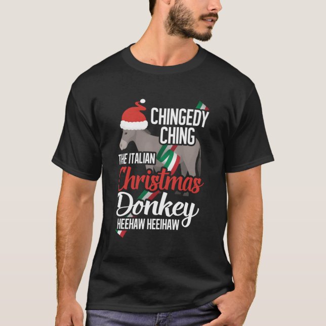 Camiseta Dominick Los Navidades Donkey Los Navidades Italia (Anverso)