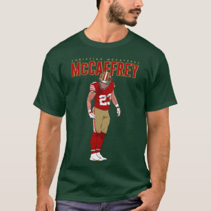 Camiseta Dominio de Christian McCaffrey Gold Rush niño
