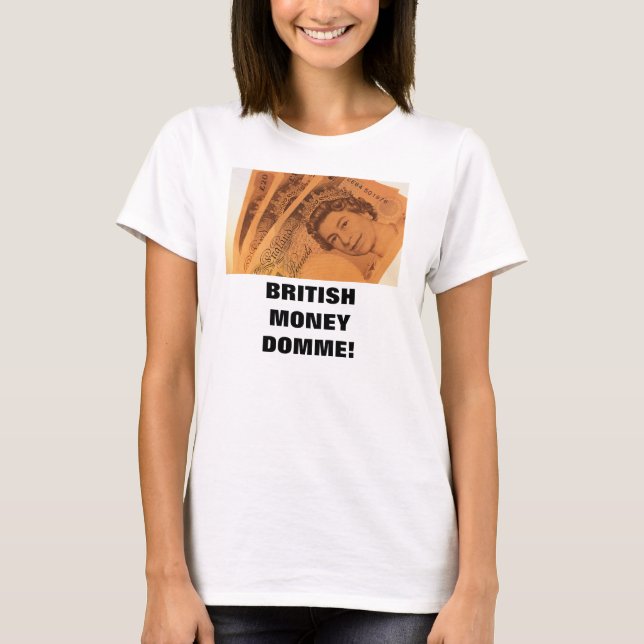 CAMISETA DOMINIO DE DINERO BRITÁNICO (Anverso)