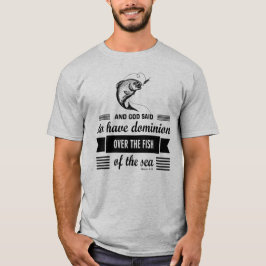 Camiseta Dominio sobre el pescado del mar
