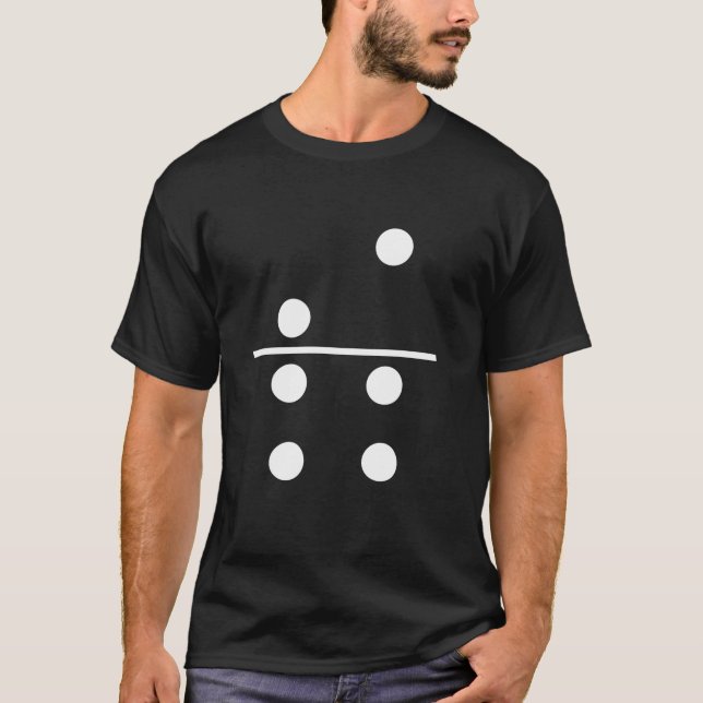 Camiseta Domino Dos Cuatro Costos De Grupo De Regalos De Ha (Anverso)