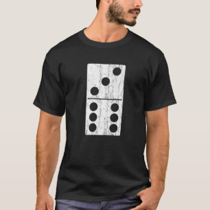 Camiseta Domino Halloween Matching Group Tiles Tres-Seis 3-