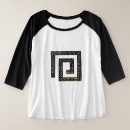 Camiseta Domino Spiral Plus Size