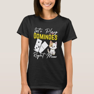 Camiseta Domino y Gatos Jugador Domino