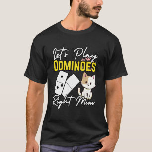Camiseta Domino y Gatos Jugador Domino