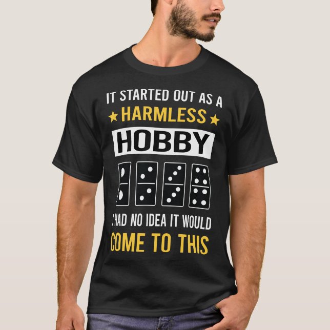 Camiseta Dominoes de Hobby sin Harmes (Anverso)