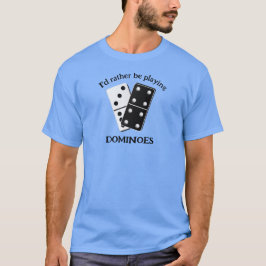 Camiseta Dominoes Design Tee Shirt T-Shirt
