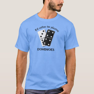 Camiseta Dominoes Design Tee Shirt T-Shirt