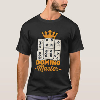 Camiseta Dominoes - Dominó Maestro - Jugador de torneos - H