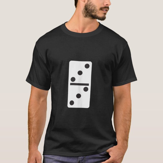 Camiseta Dominoes Game Set Matching Group Double Three Tank (Anverso)