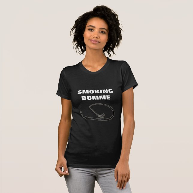 CAMISETA DOMME QUE FUMA (Anverso completo)